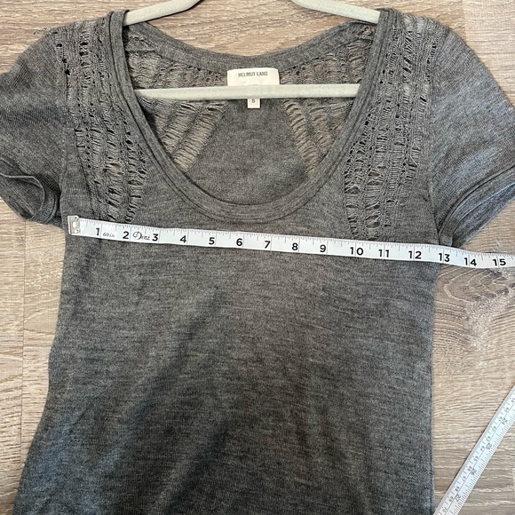 Helmut Lang New York Cashmere Silk Blend Top- Small - Picture 5 of 8